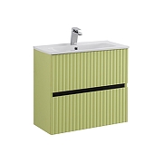 Тумба под раковину Art&Max Torino 60 AM-TORINO-600-2C-SO-MN-P подвесная цвет Мята