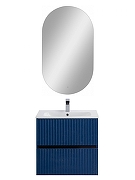 Тумба под раковину Art&Max Torino 60 AM-TORINO-600-2C-SO-SA-P подвесная цвет Сапфир-5