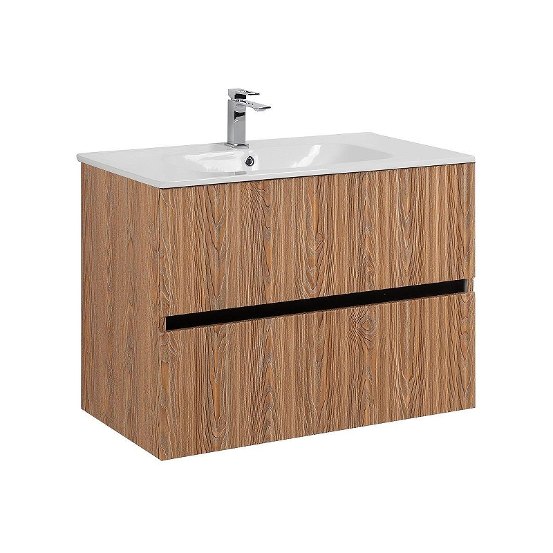 Тумба под раковину Art&Max Torino 80 AM-TORINO-800-2C-SO-BR-P подвесная 