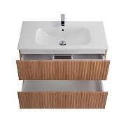Тумба под раковину Art&Max Torino 80 AM-TORINO-800-2C-SO-BR-P подвесная цвет Бран-2