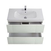 Тумба под раковину Art&Max Torino 80 AM-TORINO-800-2C-SO-LO-P подвесная цвет Лотос-2