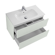 Тумба под раковину Art&Max Torino 80 AM-TORINO-800-2C-SO-LO-P подвесная цвет Лотос-3