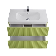 Тумба под раковину Art&Max Torino 80 AM-TORINO-800-2C-SO-MN-P подвесная цвет Мята-2