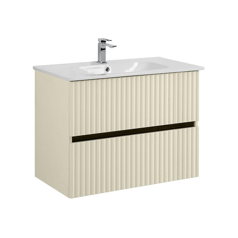 Тумба под раковину Art&Max Torino 80 AM-TORINO-800-2C-SO-PA-P подвесная 