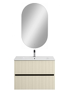 Тумба под раковину Art&Max Torino 80 AM-TORINO-800-2C-SO-PA-P подвесная цвет Палом-5