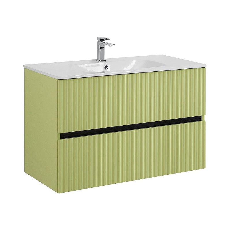 Тумба под раковину Art&Max Torino 90 AM-TORINO-900-2C-SO-MN-P подвесная 