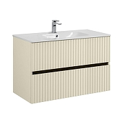 Тумба под раковину Art&Max Torino 90 AM-TORINO-900-2C-SO-PA-P подвесная цвет Палом