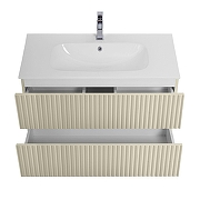 Тумба под раковину Art&Max Torino 90 AM-TORINO-900-2C-SO-PA-P подвесная цвет Палом-2