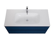 Тумба под раковину Art&Max Torino 90 AM-TORINO-900-2C-SO-SA-P подвесная цвет Сапфир-1