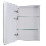 Зеркальный шкаф Art&Max Verona 60 L AM-Ver-600-800-2D-L-DS-F с подсветкой цвет Белый-1