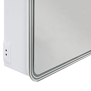 Зеркальный шкаф Art&Max Verona 60 L AM-Ver-600-800-2D-L-DS-F с подсветкой цвет Белый-2