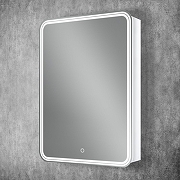 Зеркальный шкаф Art&Max Verona 60 L AM-Ver-600-800-2D-L-DS-F с подсветкой цвет Белый-6