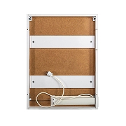 Зеркальный шкаф Art&Max Verona 60 L AM-Ver-600-800-2D-L-DS-F с подсветкой цвет Белый-7