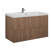 Тумба под раковину Art&Max Verona Push 100 AM-Verona-Push-1000-2C-SO-KV подвесная цвет Кадена Вуд