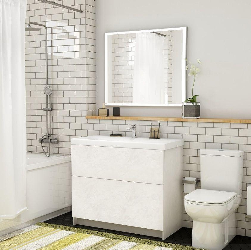 Тумба под раковину Art&Max Verona Push 90 AM-Verona-Push-900-2C-PIA-Ven 