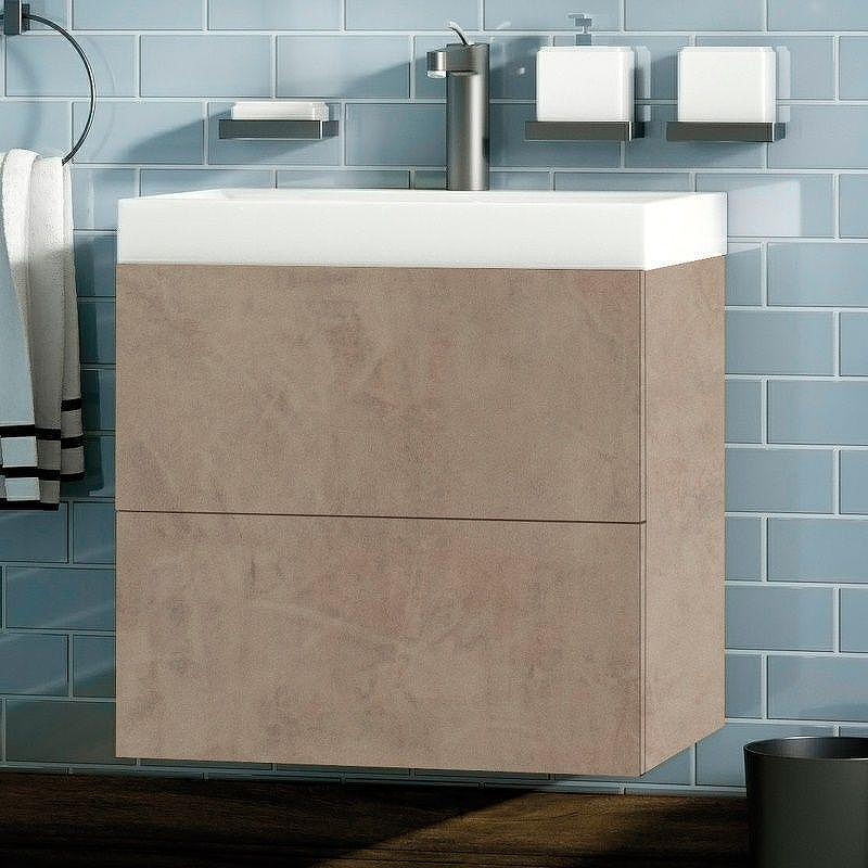 Тумба под раковину Art&Max Verona Push 60 AM-Verona-Push-600-2C-SO-St подвесная 