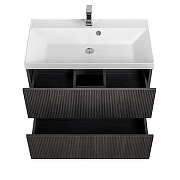 Тумба под раковину Art&Max Verona Push 80 AM-Verona-Push-800-2C-SO-KD подвесная цвет Кадена Дарк-2