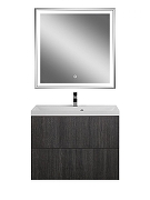 Тумба под раковину Art&Max Verona Push 80 AM-Verona-Push-800-2C-SO-KD подвесная цвет Кадена Дарк-5