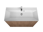 Тумба под раковину Art&Max Verona Push 80 AM-Verona-Push-800-2C-SO-KV подвесная цвет Кадена Вуд-1