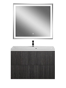 Тумба под раковину Art&Max Verona Push 90 AM-Verona-Push-900-2C-SO-KD подвесная цвет Кадена Дарк-5