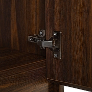 Шкаф пенал Art&Max Family M 40 Family-M-1500-2A-SO-BO подвесной цвет Дуб бурбон-4