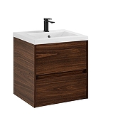 Тумба под раковину Art&Max Family M 50 Family-M-500-2C-SO-BO подвесная цвет Дуб бурбон