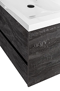 Тумба под раковину Art&Max Family M 75 Family-M-750-2C-SO-IS подвесная цвет Железный камень-1