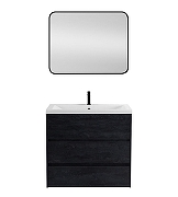 Тумба под раковину Art&Max Family M 90 FAMILY-M-900-3C-PIA-HC цвет Угольный камень-6