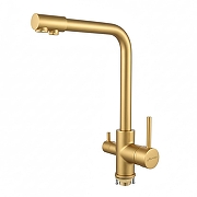 Смеситель для кухни Maretti Project Gold PG31RZF15 цвет Золотой сатин