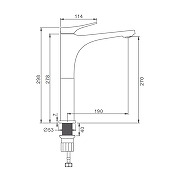 Смеситель для раковины Splenka S54.15.03 цвет Золото матовое-1