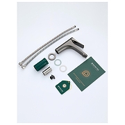 Смеситель для раковины Splenka S54.10.09 цвет Графит матовый-7