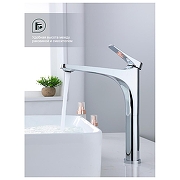 Смеситель для раковины Splenka S54.15 цвет Хром-3