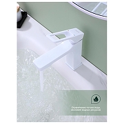 Смеситель для раковины Splenka S55.10.08 цвет Белый матовый-2