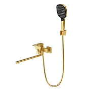 Смеситель для ванны Splenka S55.22.03 универсальный цвет Золото матовое