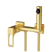 Гигиенический душ со смесителем Splenka S55.51.03 цвет Золото матовое