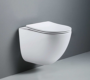 Унитаз CeramaLux TR-0199ZK подвесной цвет Белый с сиденьем Микролифт-1