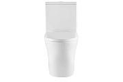 Унитаз моноблок CeramaLux TR455MN(80687) цвет Белый с сиденьем Микролифт-2