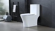 Унитаз моноблок CeramaLux TR455MN(80687) цвет Белый с сиденьем Микролифт-3