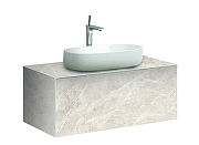 Тумба под раковину LIGRON Лафонтэ 90 Тум Cr Лаф 9002521 подвесная цвет Белла вита