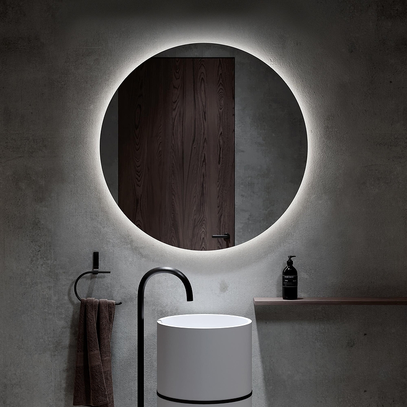 Зеркало Alavann Rondo 100 ALV0111001 с подсветкой 