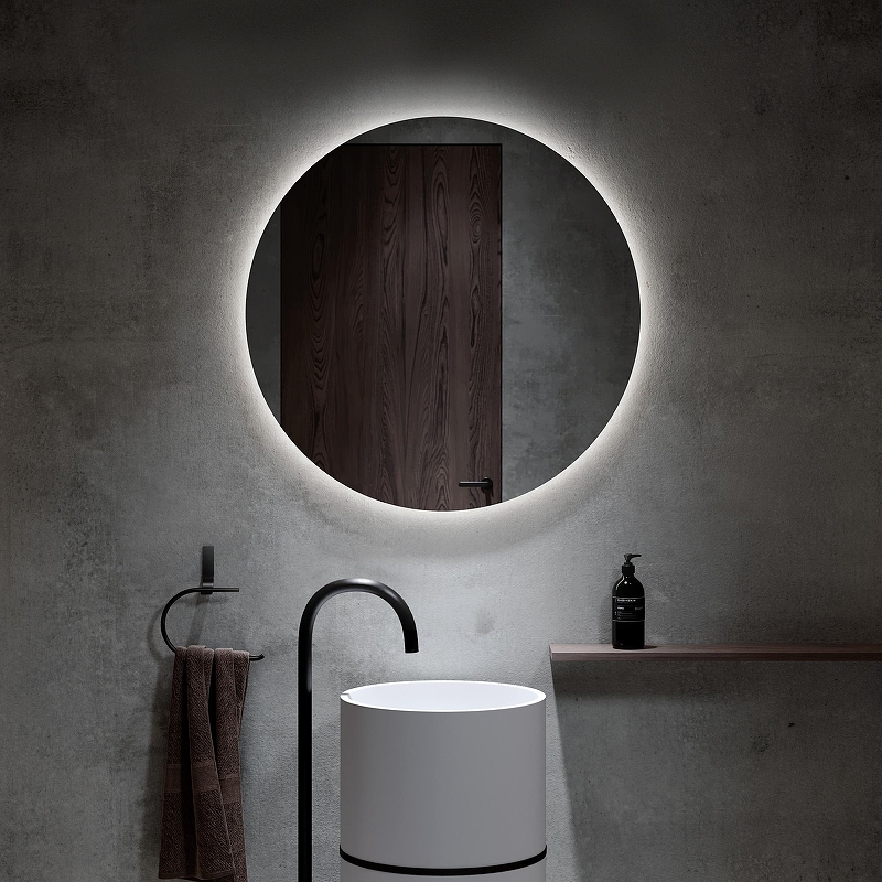 Зеркало Alavann Rondo 80 ALV0114001 с подсветкой 