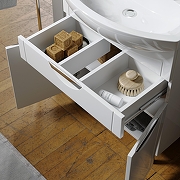 Тумба под раковину Alavann Monaco 65 ALV0183001 цвет Белый-2