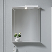 Зеркало Alavann Monaco 60-01 ALV0266001 с подсветкой цвет Белый