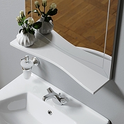 Зеркало Alavann Monaco 60-01 ALV0266001 с подсветкой цвет Белый-2