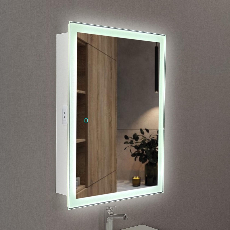 Зеркальный шкаф Alavann Rita 60 ALV0289002 с подсветкой 