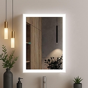 Зеркальный шкаф Alavann Rita 60 ALV0289002 с подсветкой цвет Белый-2