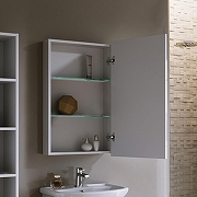 Зеркальный шкаф Alavann Vittoria 50-01 R ALV0293001 цвет Белый-1