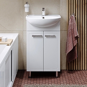 Тумба под раковину Alavann Vittoria 50 ALV0672001 цвет Белый