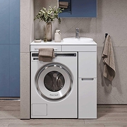 Тумба под раковину Alavann Cosmetic 90 ALV0703001 цвет Белый-2