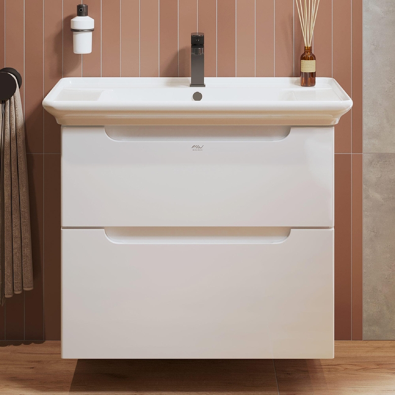 Тумба под раковину Alavann Berta 75 ALV0761001 подвесная 